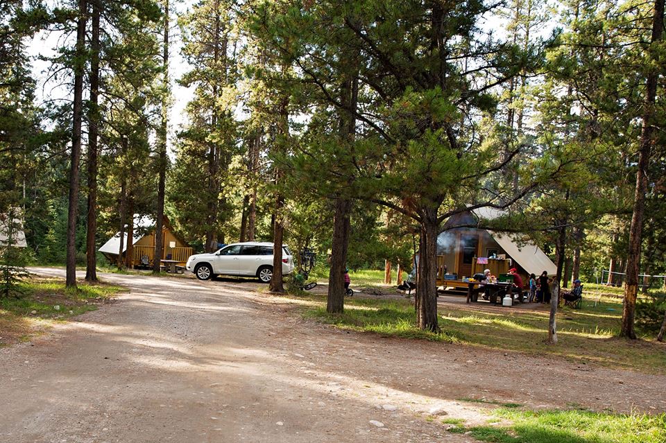 Jasper camping