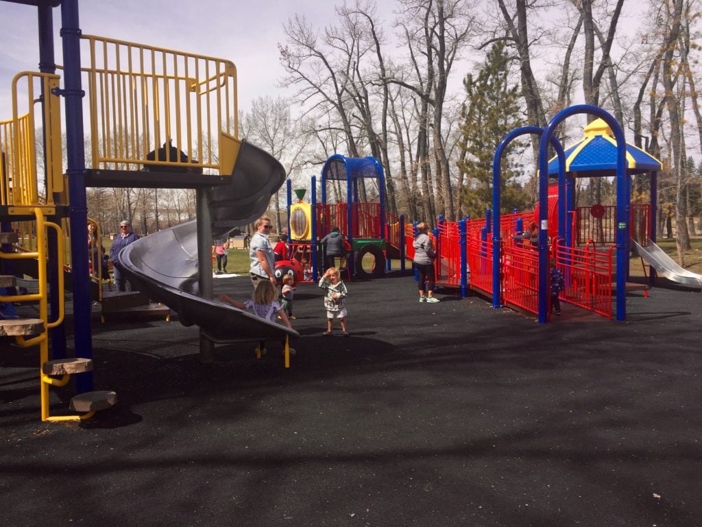 Bowness Park playground