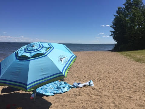 Camping at Pigeon Lake Provincial Park