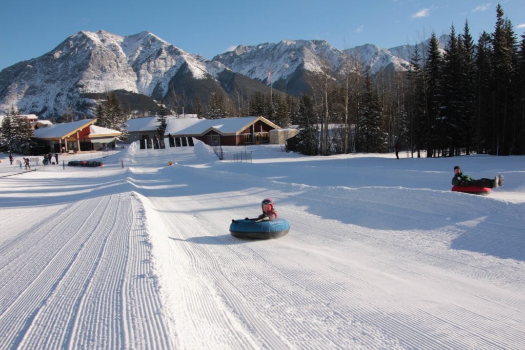 Nakiska is a very family friendly place to ski in Alberta