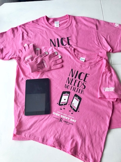 Get your Pink Shirt Day gear at London Drugs