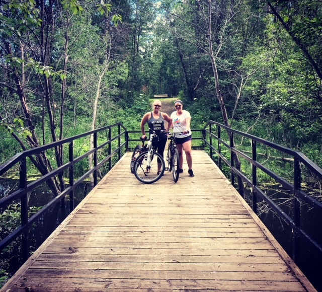 Biking Trails at Pigeon Lake