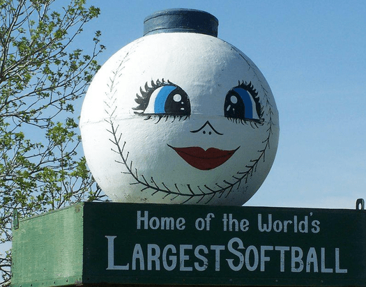 Chauvin's World's Largest Softball