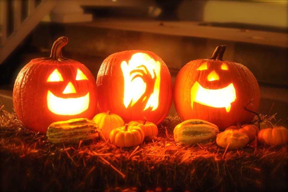 Carved pumpkins