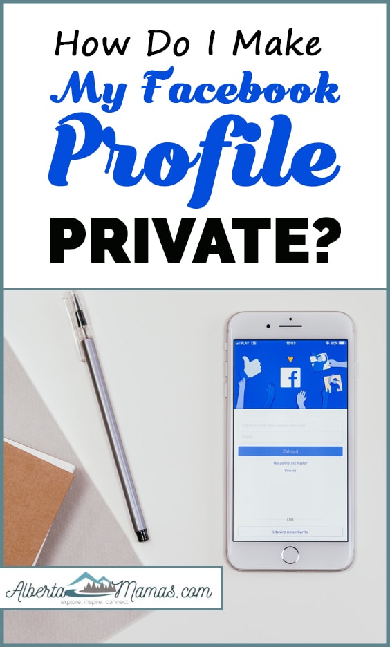 How do I make my Facebook profile private?