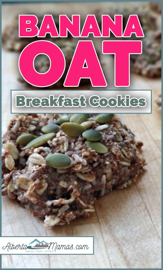 Banana Oat Breakfast Cookies