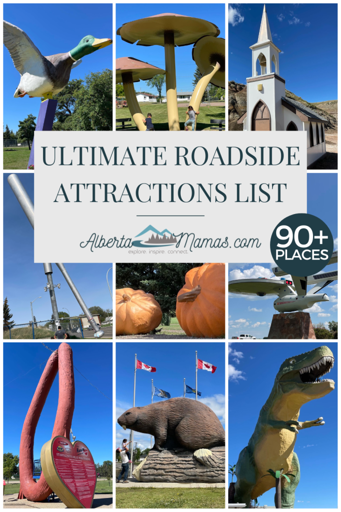 Roadside Attractions of Alberta Pin Graphic