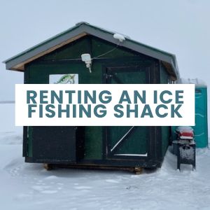 Renting an Ice Fishing Shack in Alberta - list of providers across the province, tips and tricks, and our own story of the experience