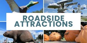 Ultimate List of Roadside Attractions in Alberta - the province's quirky large object obsession mapped, photographed, and detailed