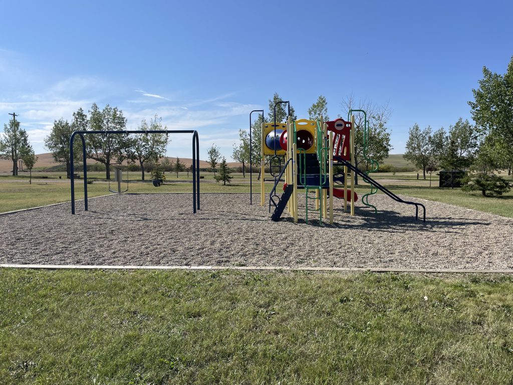 Playground at Michichi Dam Campground